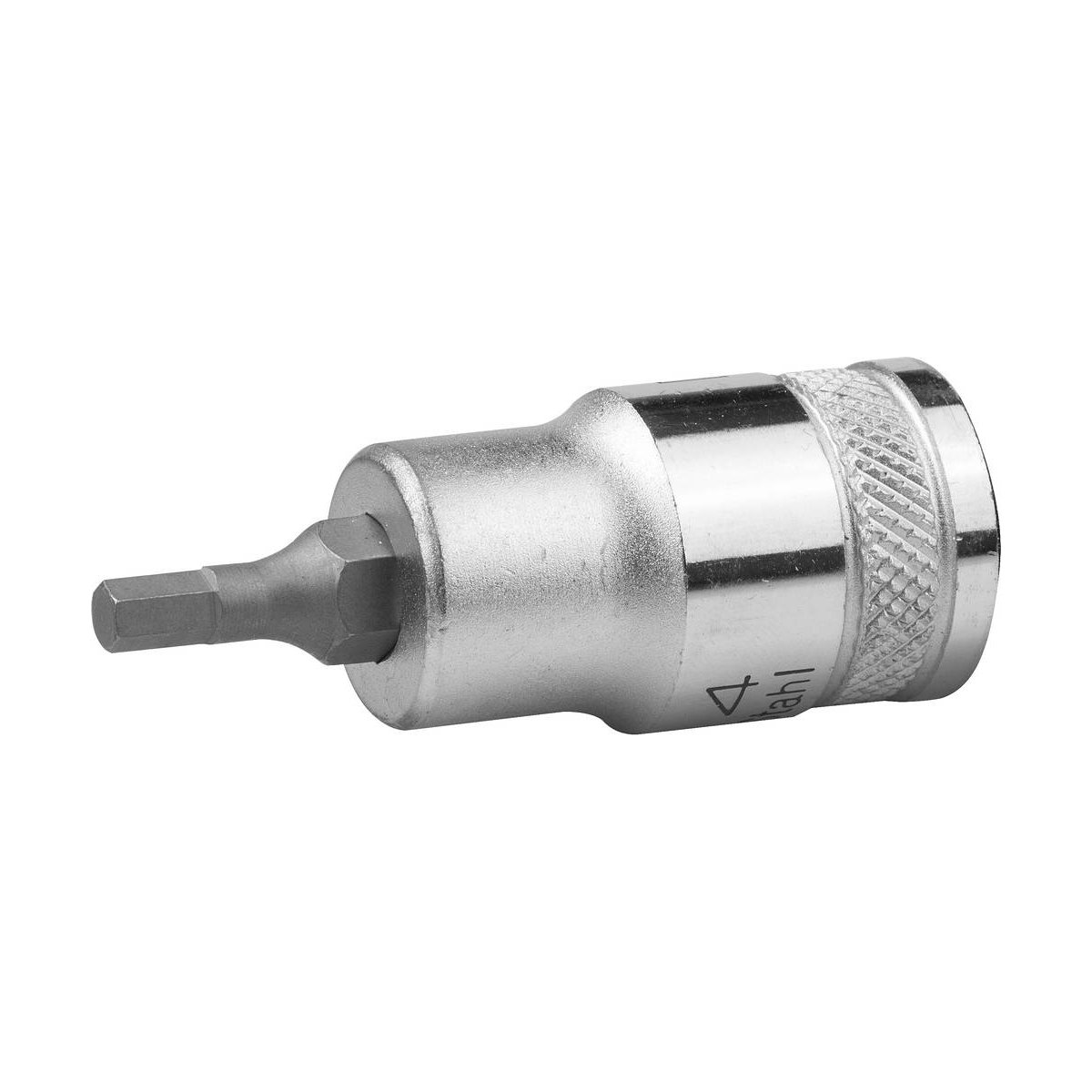 KRAFTOOL 1/2", S2 сталь, H4, сатинированная, торцовая бита-головка "INDUSTRIE QUALITAT" 27908-04
