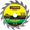 STAYER ⌀ 150 x 20 мм, 16T, диск пильный по дереву 3680-150-20-16
