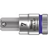 8740 A Hex-Plus HF Zyklop Головка торцевая с вставкой-битой с внешним шестигранником, 1/4", с фиксацией, 7 x 28 мм
