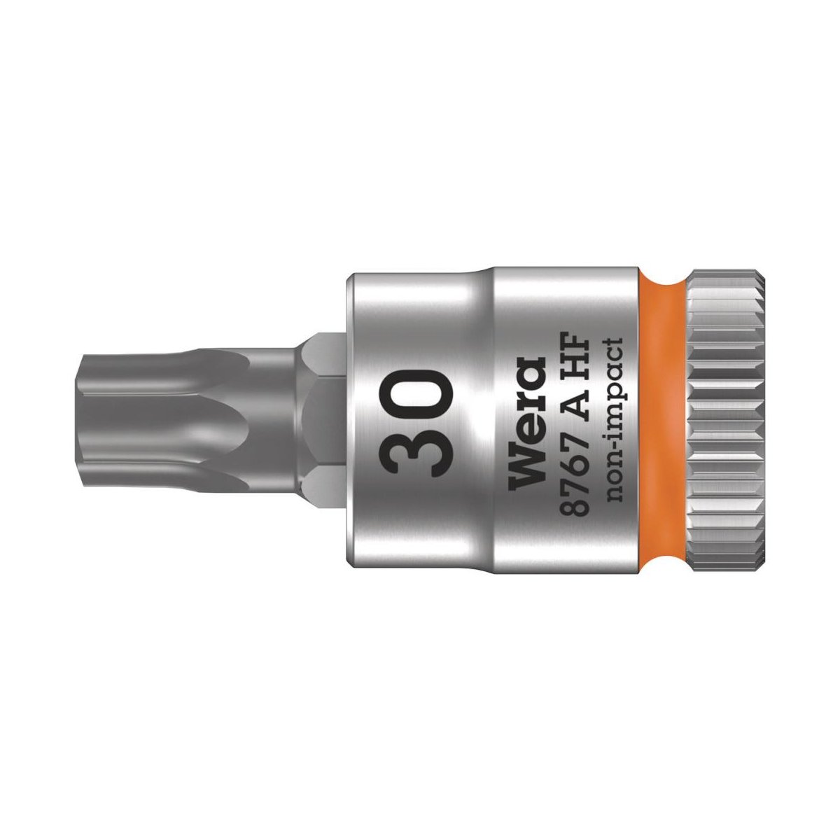 8767 A HF TORX® Zyklop Головка торцевая с вставкой-битой, 1/4", TX 30 x 28 мм, с фиксацией