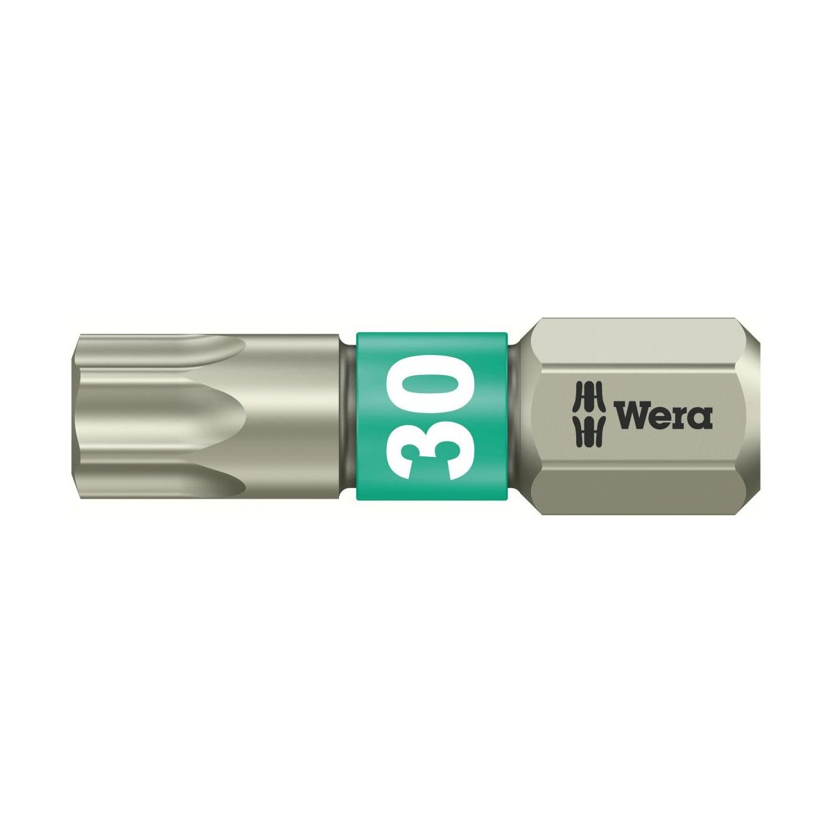 3867/1 TS TORX® бита торсионная, нерж., 1/4" C6.3, TX 30 x 25 мм