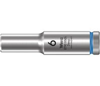 8790 HMA Deep Головка торцевая 6-гранная, 1/4", глубокая, 6 x 50 мм