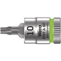 8767 A HF TORX® Zyklop Головка торцевая с вставкой-битой, 1/4", TX 10 x 28 мм, с фиксацией