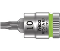 8767 A HF TORX® Zyklop Головка торцевая с вставкой-битой, 1/4", TX 10 x 28 мм, с фиксацией
