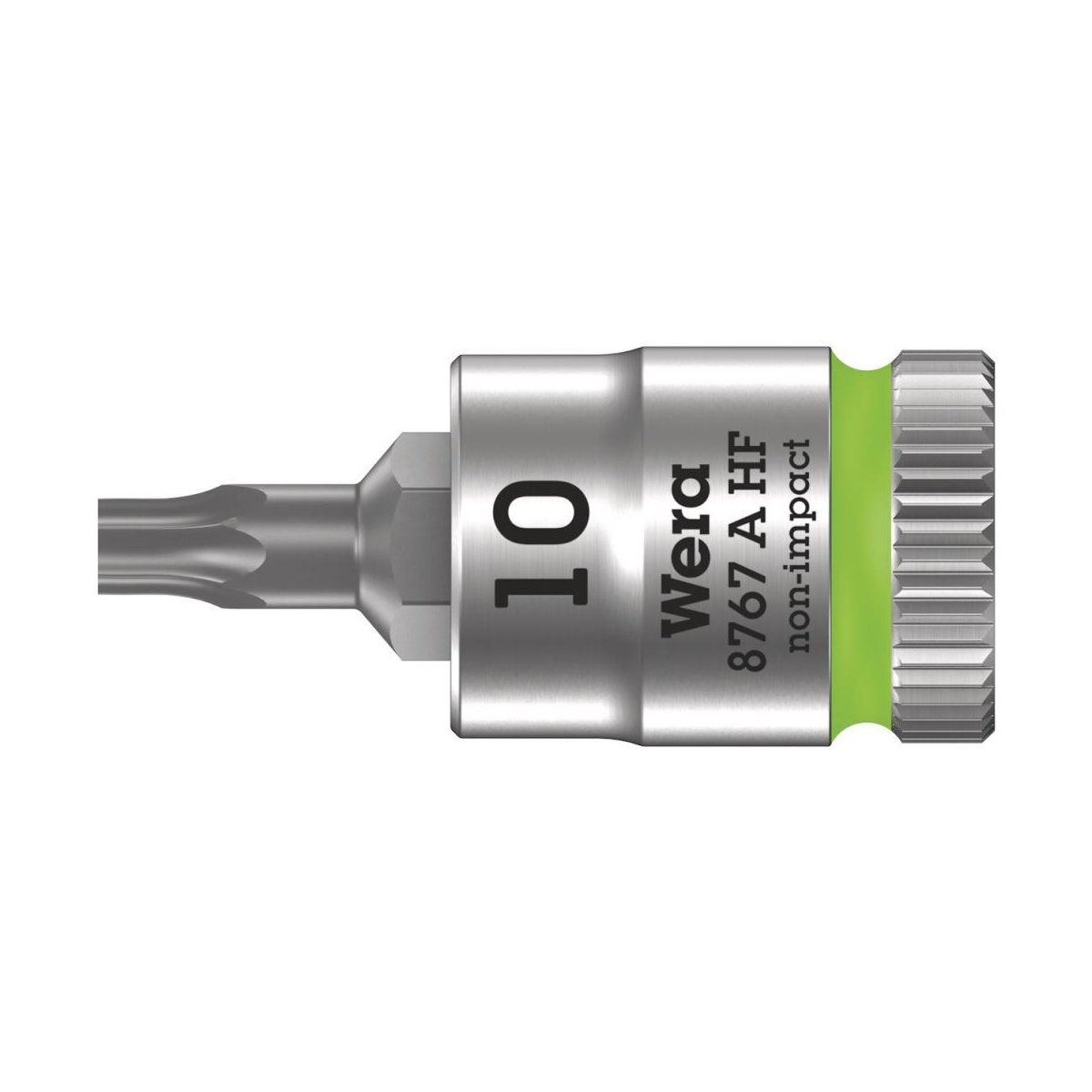 8767 A HF TORX® Zyklop Головка торцевая с вставкой-битой, 1/4", TX 10 x 28 мм, с фиксацией
