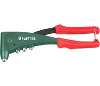 KRAFTOOL заклепки 2.4-4.8 мм, заклепочник усиленный KraftSteel 31173 Профессионал