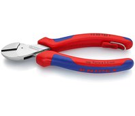 X-Cut® бокорезы с коробчатым шарниром, 160 мм, хром, 2-комп ручки, проушина для страховки