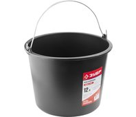 ЗУБР 20 л, 39.5x36.5x36.5 см, пластмассовое, ведро строительное 06093-20_z01