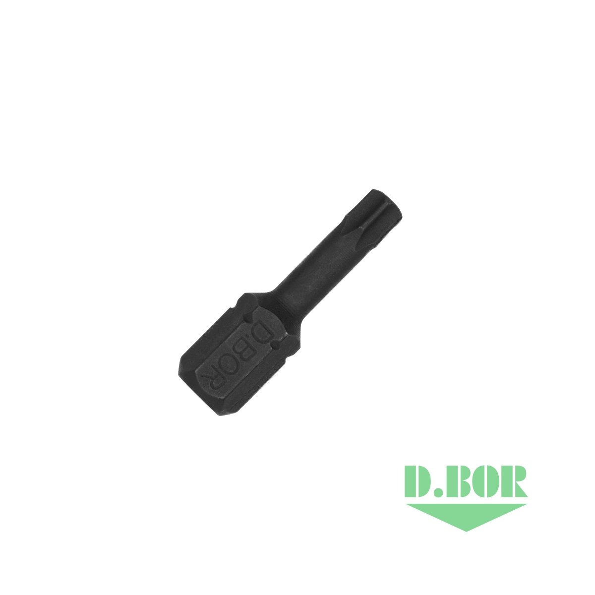 Биты для ударного (импульсного) инструмента IMPACT, T 30x25 мм, Torsion, C 6,3 (арт. D-IT-T30-025-010) "D.BOR"