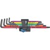 967/9 SXL TORX® Multicolour HF 1 Набор Г-образных ключей, с фиксацией, удлиненные, 9 пр., TX 8/9/10/15/20/25/27/30/40