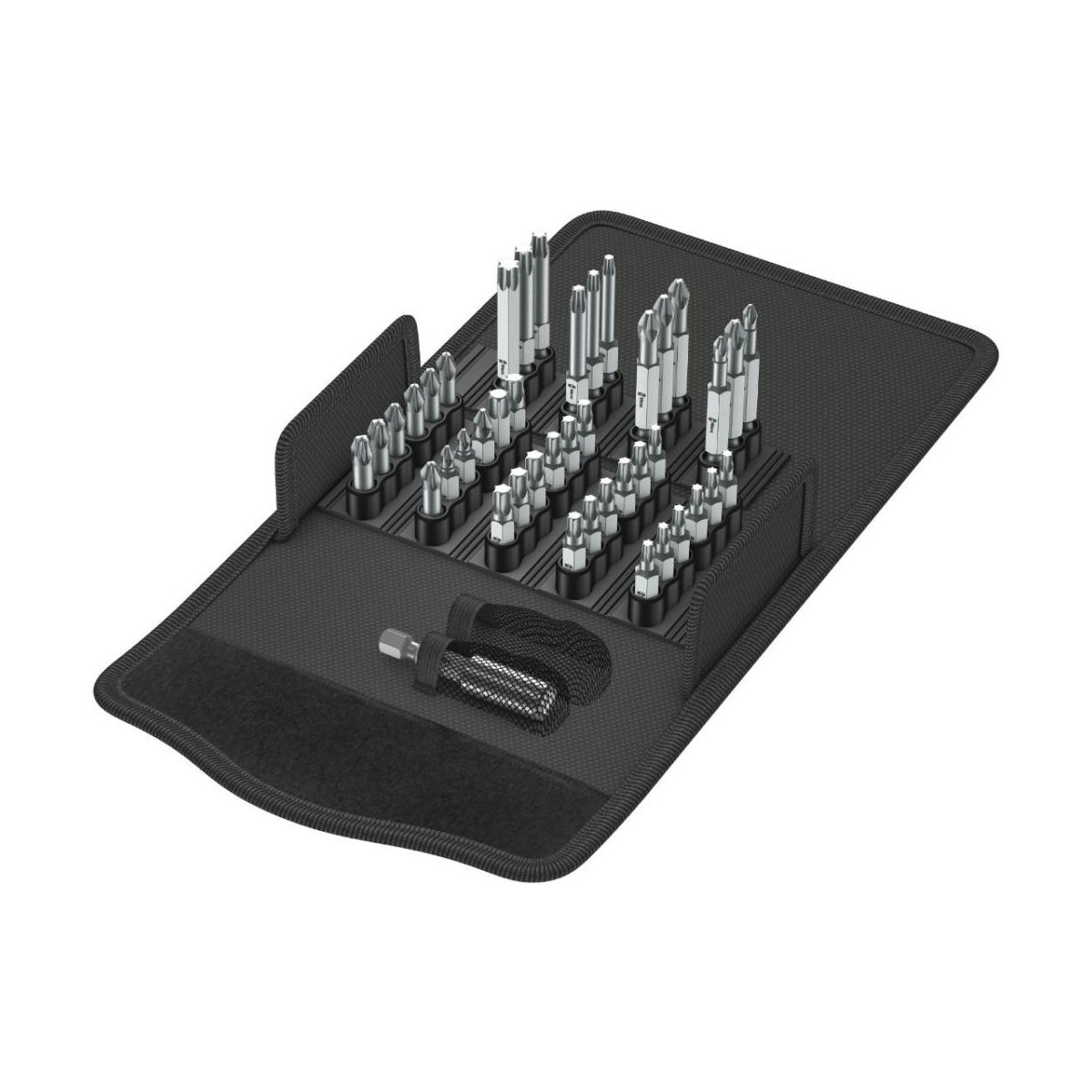Bit-Safe 43 Universal 1 набор бит с битодержателем, 43 пр., 1/4" C6.3/E6.3