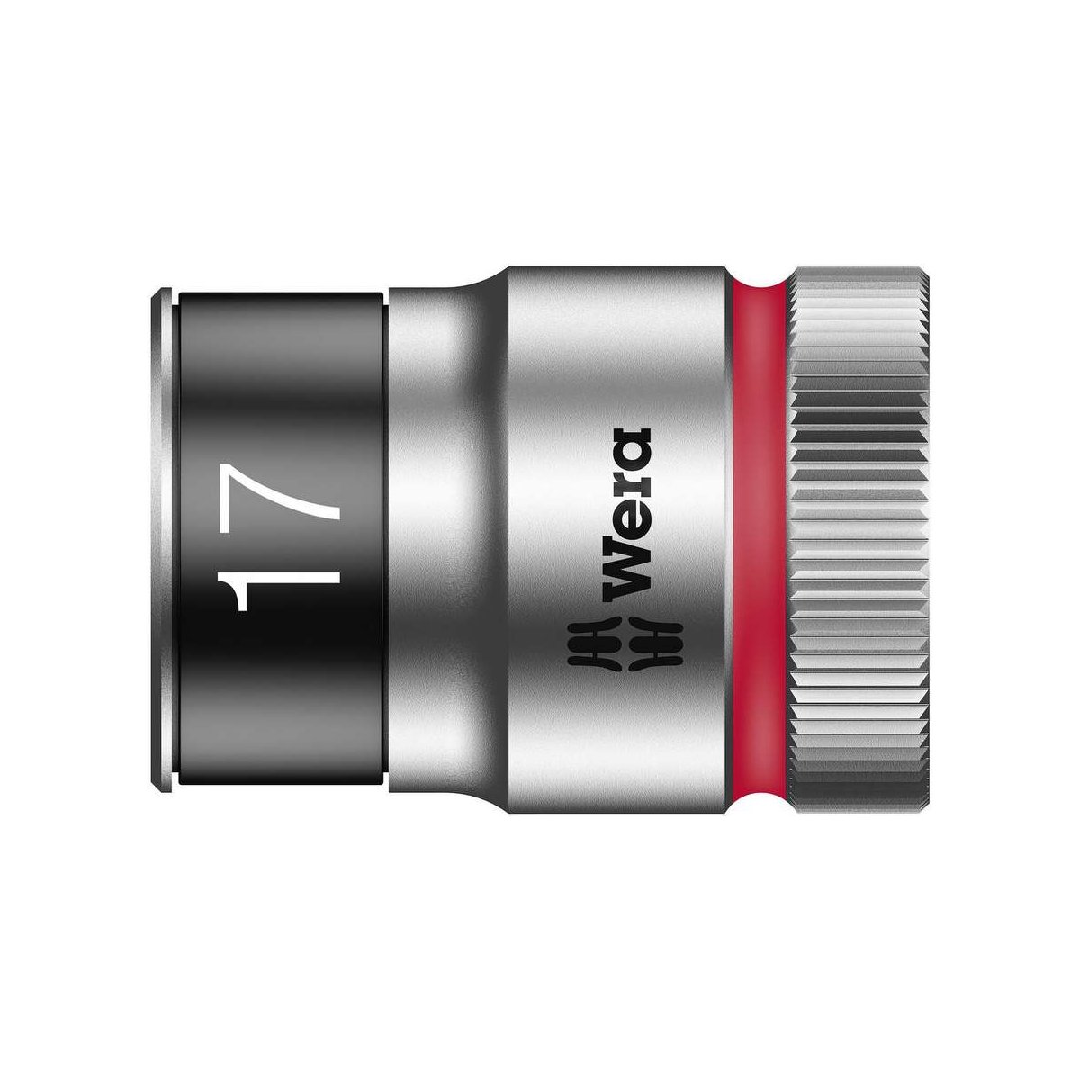 8790 HMC HF Zyklop Головка торцевая 6-гранная, 1/2", с фиксацией, 17 x 37 мм