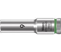 8790 HMB Deep Головка торцевая 6-гранная, 3/8", глубокая, 9 x 64 мм