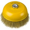 STAYER ⌀ 150 мм, щетка чашечная для УШМ 150 мм, 35125-150