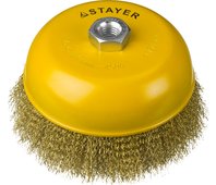 STAYER ⌀ 150 мм, щетка чашечная для УШМ 150 мм, 35125-150