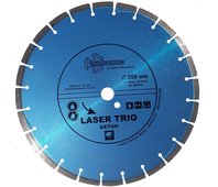 Trio Diamond Диск алмазный отрезной 350*25.4*12 Trio Diamond Лазер бетон 380350