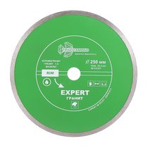 Trio Diamond Диск алмазный отрезной 250*25.4  Сплошной Эксперт Гранит hot press EG357
